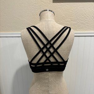 lululemon athletica Criss Cross Bra Top Size 8